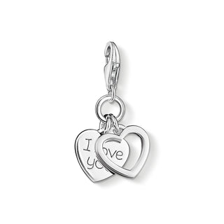 Thomas Sabo Silver 'I love you' Heart Charm