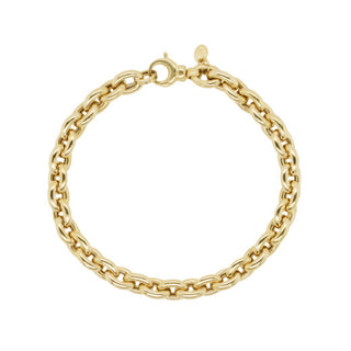 9ct Yellow Gold Large Belcher Bracelet