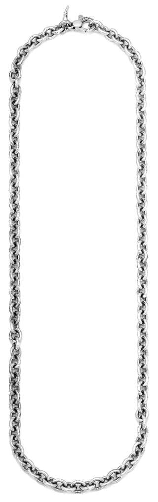 Giovanni Raspini Silver Oval Chain Necklace