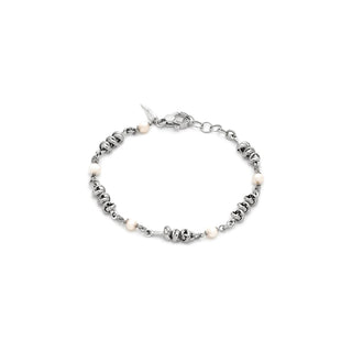 Giovanni Raspini Silver Pearl Bracelet