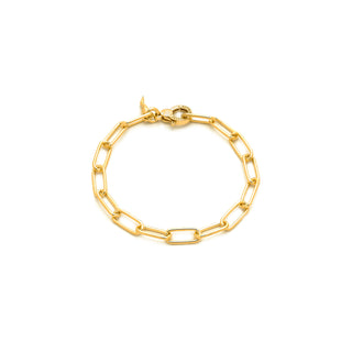 Giovanni Raspini Yellow Gold Plated Long Link Bracelet