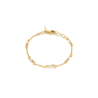 Giovanni Raspini Yellow Gold Plated Pearl Joy Bracelet