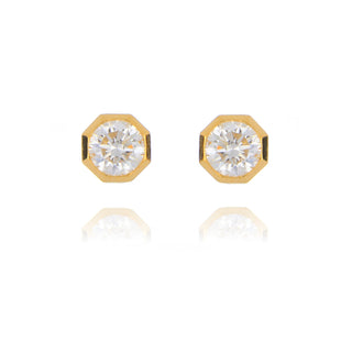 9ct Yellow Gold 0.30ct Laboratory Grown Diamond Stud Earrings