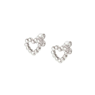 Nomination Sterling Silver Lovecloud Heart Stud Earrings