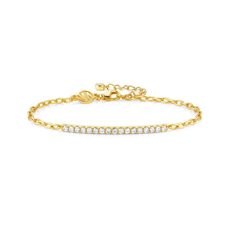 Nomination Yellow Gold Plated Cubic Zirconia Lovelight Bracelet