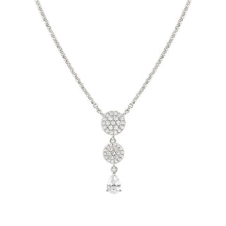 Nomination Sterling Silver Cubic Zirconia Lucentissima Circle Necklace