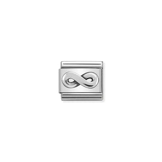 Nomination Stainless Steel Composable Classic Raised Infinity Symbol Link