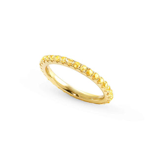 Nomination Yellow Gold Plated Yellow Cubic Zirconia Lovelight Ring - Size 15