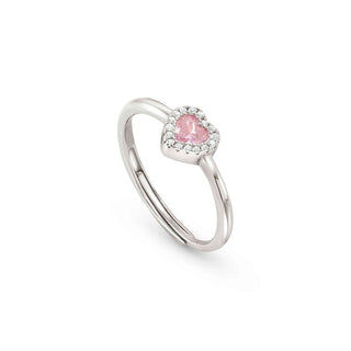 Nomination Sterling Silver Cubic Zirconia All My Love Pink Heart Ring