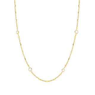 Nomination Yellow Gold Plated Sterling Silver and Cubic Zirconia Bella Details Edition Necklace