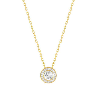 Nomination Yellow Gold Plated Sterling Silver and Cubic Zirconia Aurea Necklace