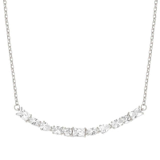 Nomination Sterling Silver Cubic Zirconia Colour Wave Necklace