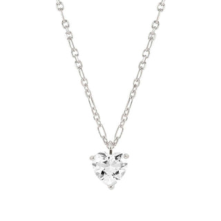 Nomination Sterling Silver Cubic Zirconia Sweetrock Heart Necklace