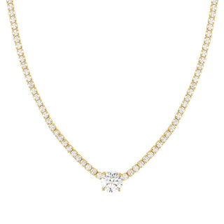 Nomination Yellow Gold Plated Cubic Zirconia Chic&Charm Joyful Necklace