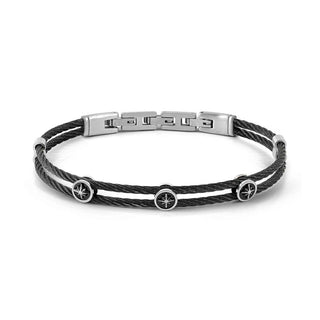 Nomination Stainless Steel SeaLover Cable Windrose Bracelet