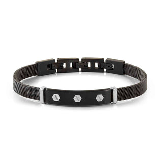 Nomination Stainless Steel SeaLover Mesh Bracelet with Nut Symbols