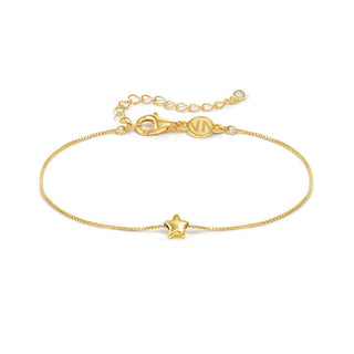 Nomination Yellow Gold Plated Sterling Silver Armonica Star Bracelet