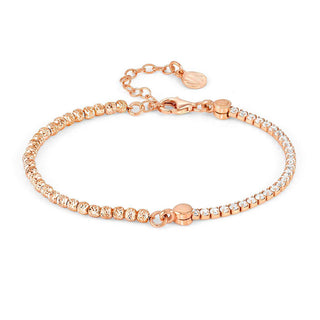 Nomination Rose Gold Plated Cubic Zirconia Chic&Charm Celebration Bracelet