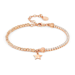 Nomination Rose Gold Plated Cubic Zirconia Chic&Charm Star Bracelet