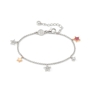 Nomination Rose Gold Plated Sterling Silver Cubic Zirconia Lucentissima Star Bracelet