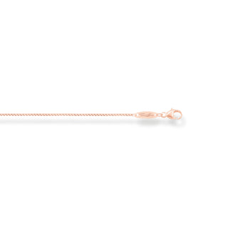 Thomas Sabo Rose Gold Vermeil Venezia Necklace Chain - 45/50cms