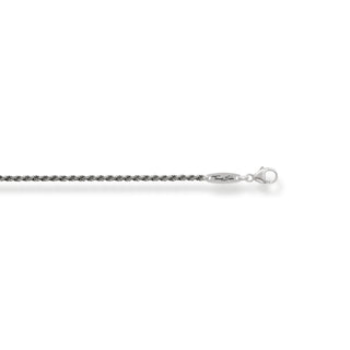 Thomas Sabo Silver Cord Chain - 90cms