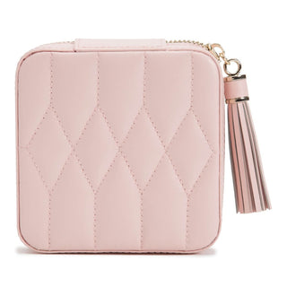 Caroline Zip Travel Case By Wolf -  Pink