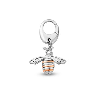 Clogau Silver Bee Insignia Charm