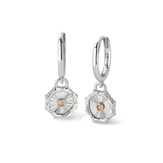 Clogau Silver Nos Da Drop Earrings