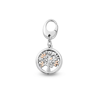 Clogau Silver Tree of Life Circle Charm