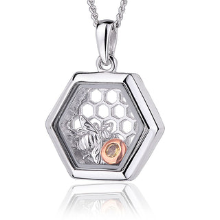 Clogau Honeybee Inner Charm Necklace