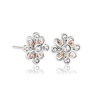 Clogau Tree Of Life Clover Stud Earrings