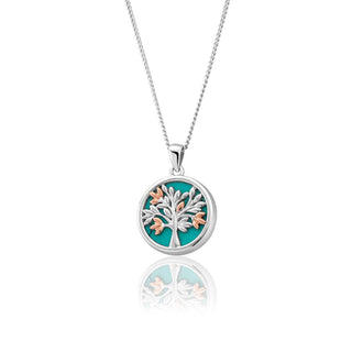 Clogau Tree Of Life Turquoise Necklace