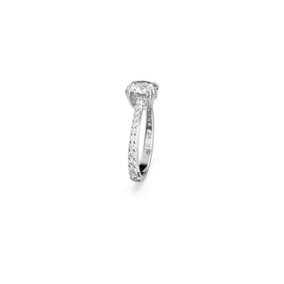 Swarovski Rhodium Plated Constella Cocktail Ring - Size 52