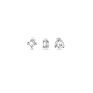 Swarovski Rhodium Plated Millenia Clip Earrings