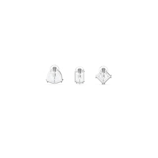 Swarovski Rhodium Plated Millenia Clip Earrings