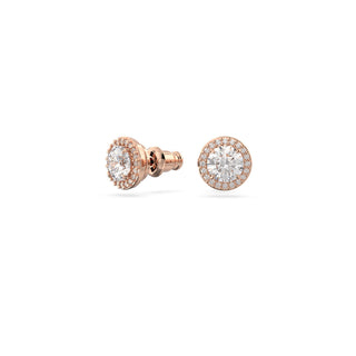 Swarovski Rose Gold-Tone Plated Pavé Constella Stud Earrings