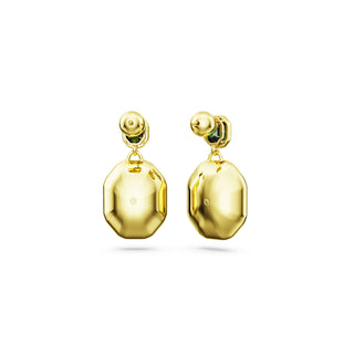 Swarovski Gold-Tone Plated Chroma Drop Earrings