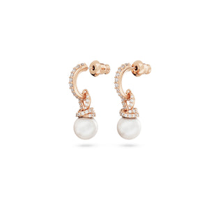 Swarovski Rose Gold-Tone Plated Originally Drop Earrings