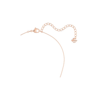 Swarovski Rose Gold-Tone Plated Infinity and Heart Necklace