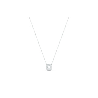 Swarovski Rhodium Plated Millenia Octagon Cut Pendant