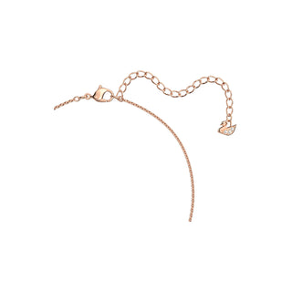 Swarovski Rose Gold-Tone Plated Lovely Heart Necklace