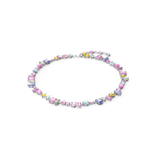 Swarovski Rhodium Plated Gema Necklace