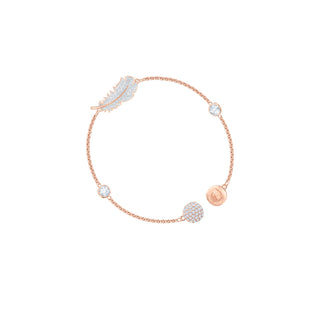 Swarovski Rose Gold-Tone Plated Feather Remix Bracelet