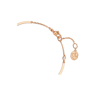 Swarovski Rose Gold-Tone Plated Hyperbola Infinity Bangle