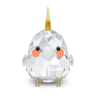 Swarovski Crystal All you Need are Birds Yellow Cockatiel Decoration