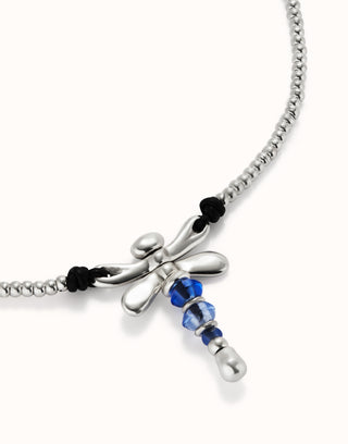 Uno de 50 Blue Dragonfly Necklace