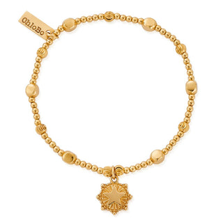 Chlobo Yellow Gold Plated Radiant Essence Bracelet