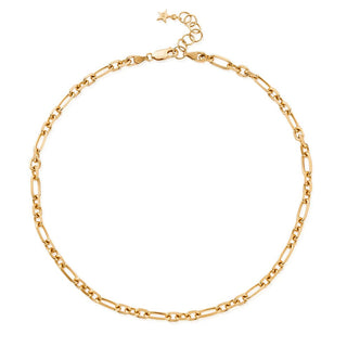 Chlobo Yellow Gold Plated Chain Of Courage Necklace