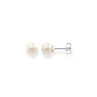 Thomas Sabo Silver Pearl Stud Earrings 0.7cm